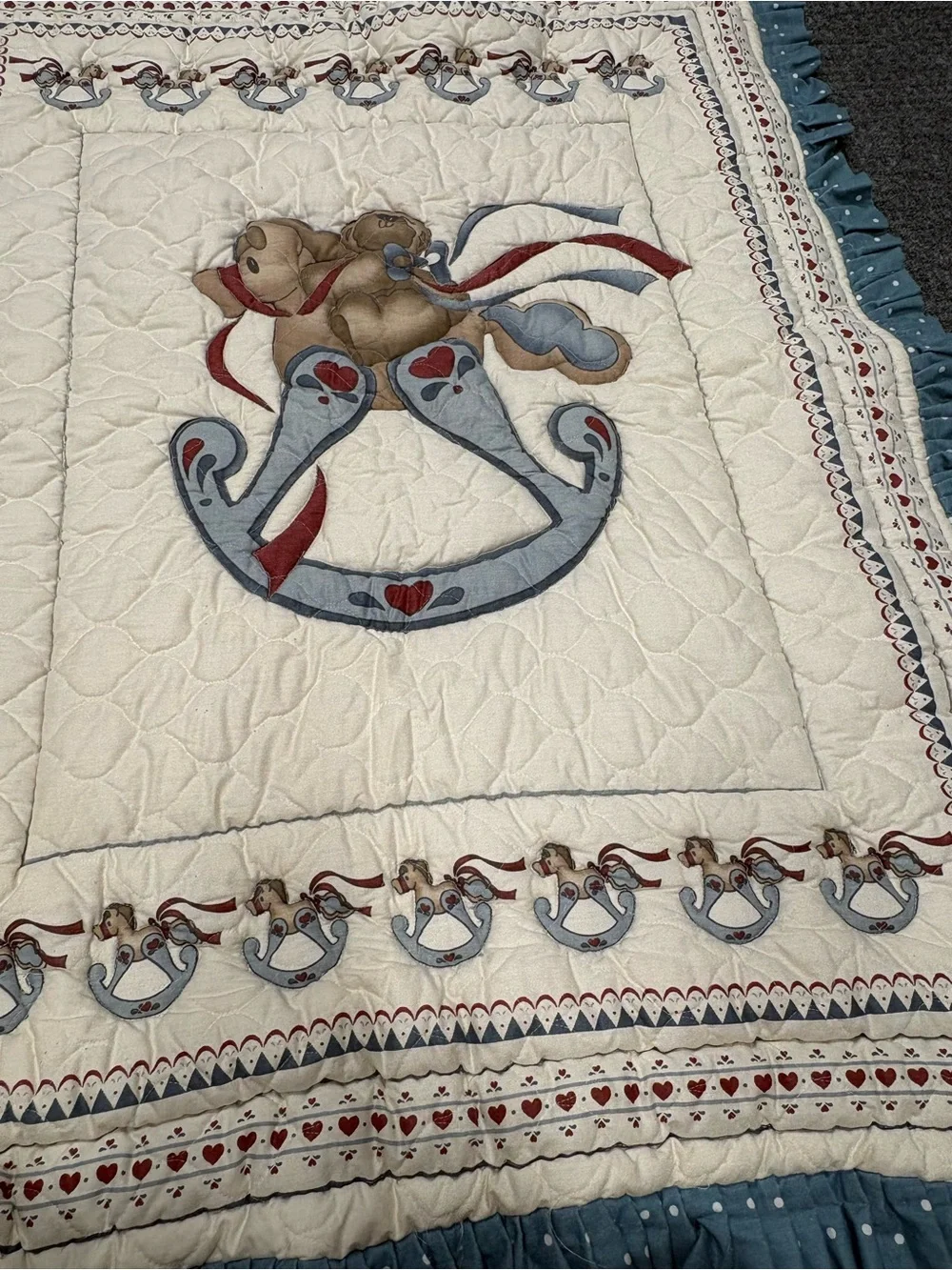 Daisy Kingdom quilted baby